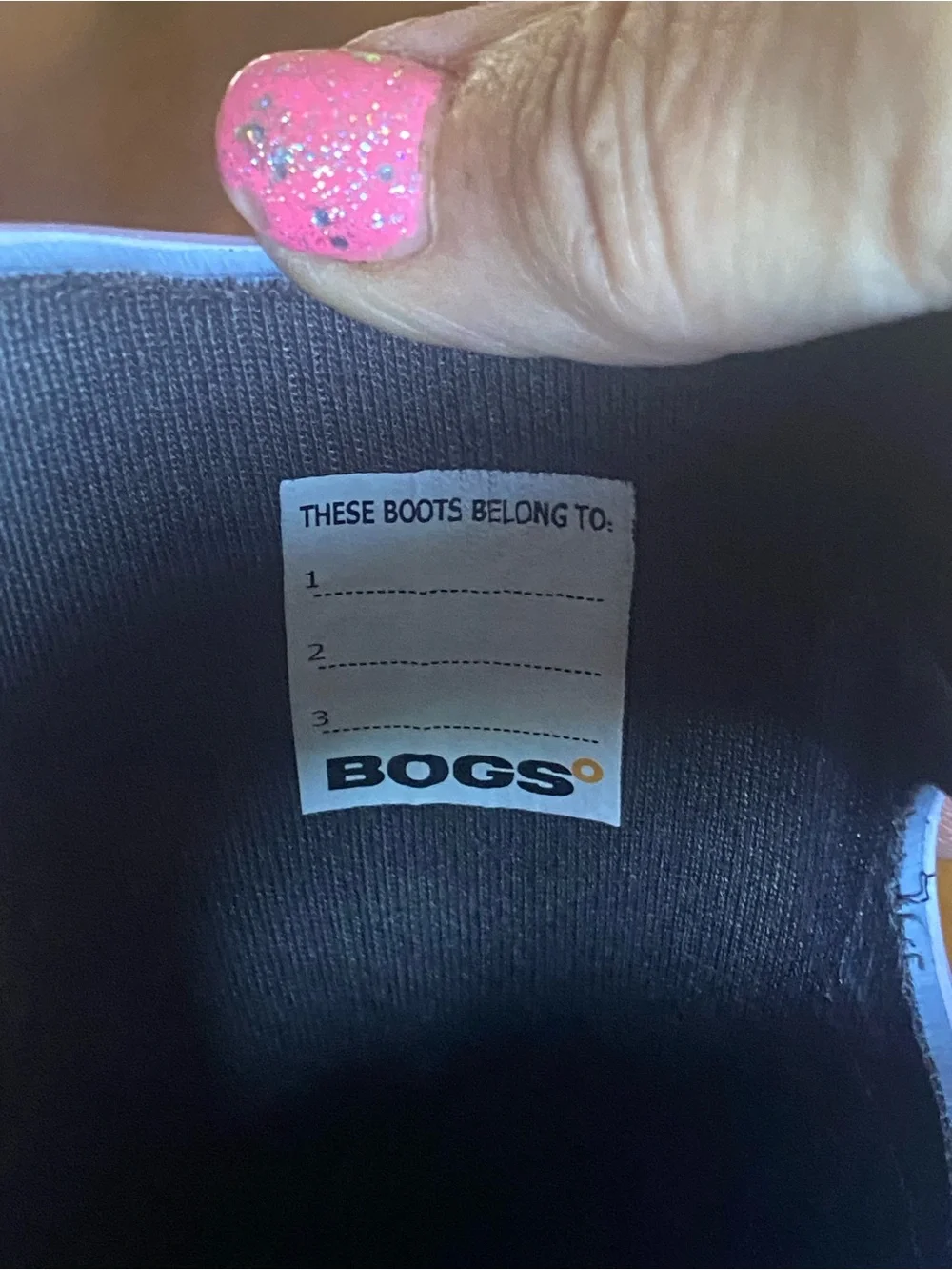 Bogs 10 Purple Glitter Kids Rain Boots NWOB